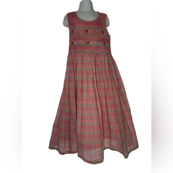 Emily West Other - Emily West Girls Pink/Mint Green Sleeveless Dress Size 8 SOME FLAWS